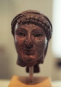 Small bronze head of kouros from Kythera. Berlin